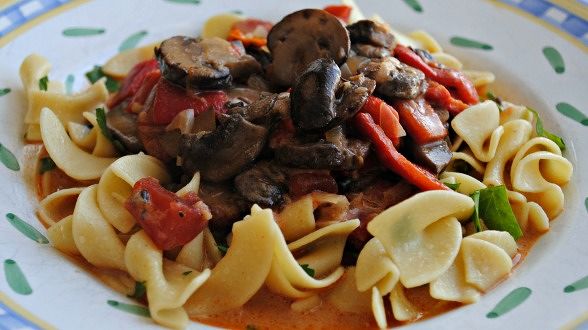 Mushroom Paprikash - Recipes List