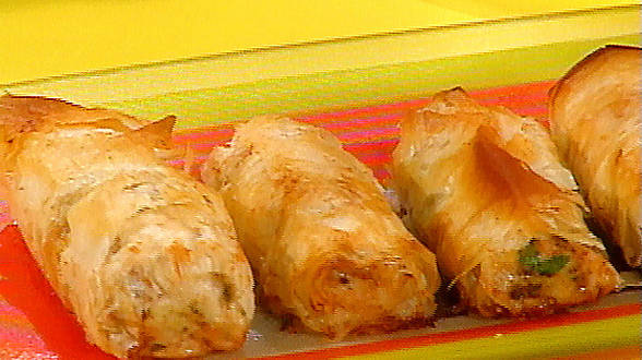“Bada-Da-Bing” Italian Chicken Cigars