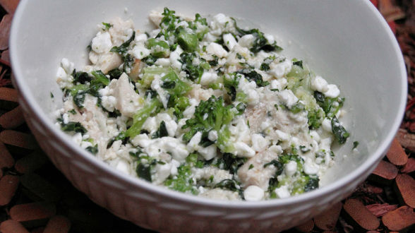 “Green with Envy” No-Cook Doggie Stew