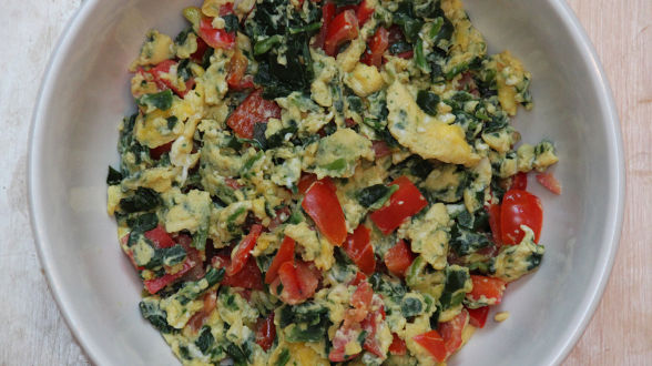 “Two Paws Up” Breakfast Scramble