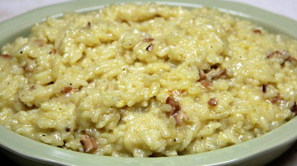 Bacon and Butternut Risotto