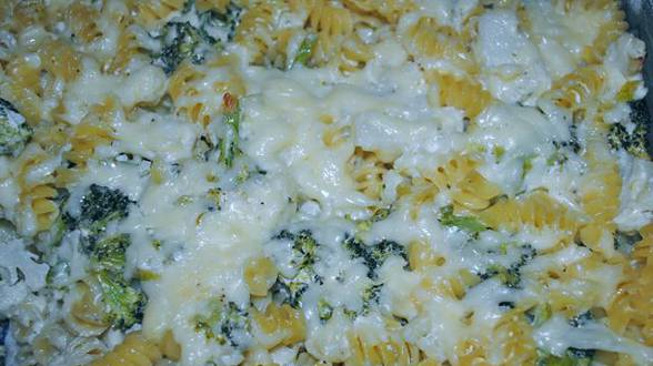 Broccoli and Cauliflower Gratin Mac ‘n Cheese
