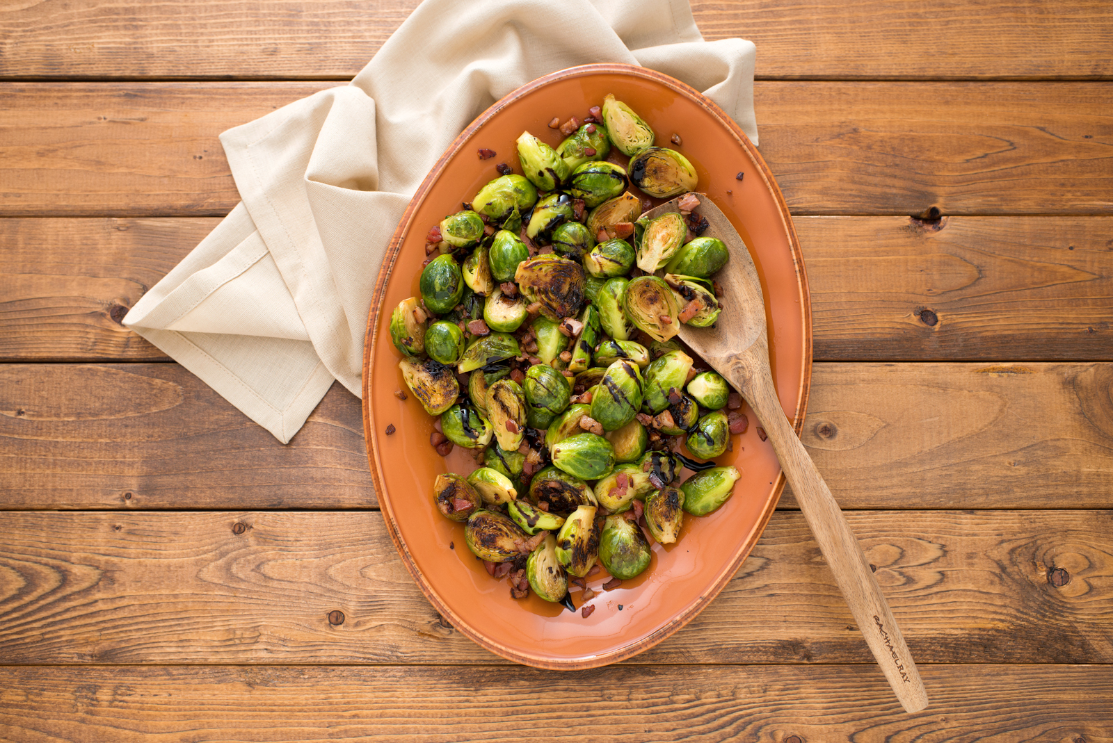 Brussels Sprouts with Pancetta and Balsamic Vinegar