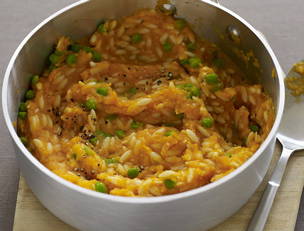 Carrots-and-Peas Orzo