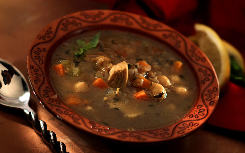Cayenne's Moroccan chicken soup
