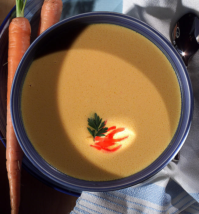 Cedars-Sinai Medical Center carrot-ginger soup
