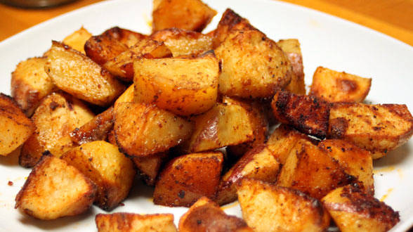 Chili Roasted Potatoes