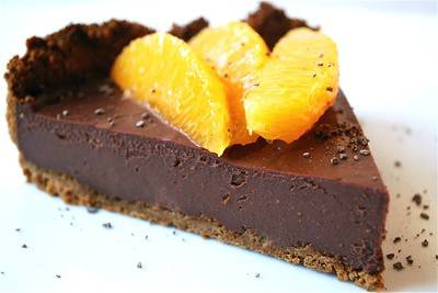Chocolate Cheesecake with Hints of Orange (Lactose-Free)