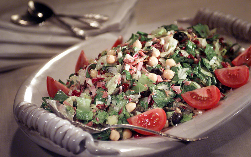 Chopped Antipasto Salad With Italian Dressing