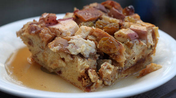 Cinnamon-Apple Strata