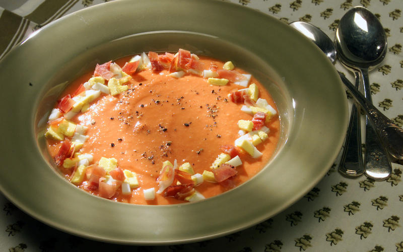 Cold Tomato Soup (Salmorejo)