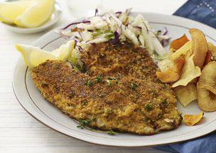 Crackers-and-Parmesan-Crusted Fish Fillets