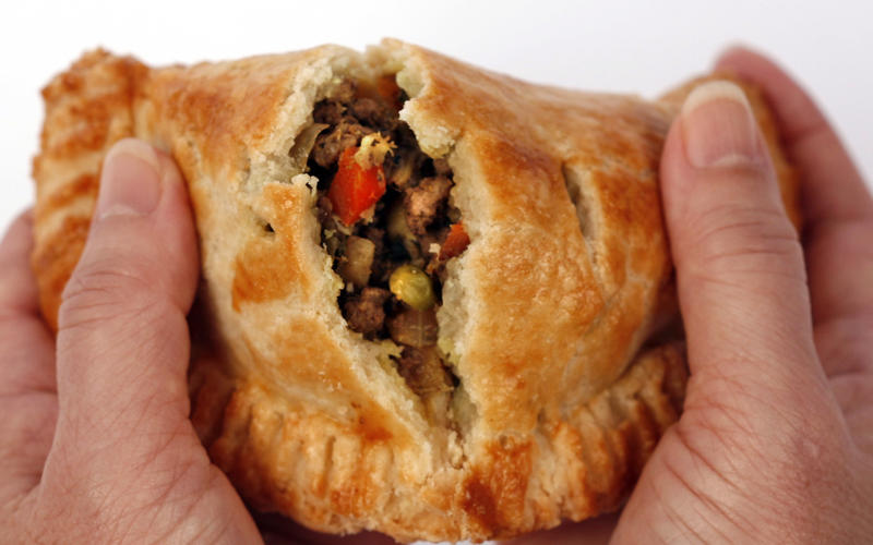 Curried lamb hand pies
