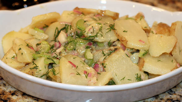 Dill and Shallot Potato Salad