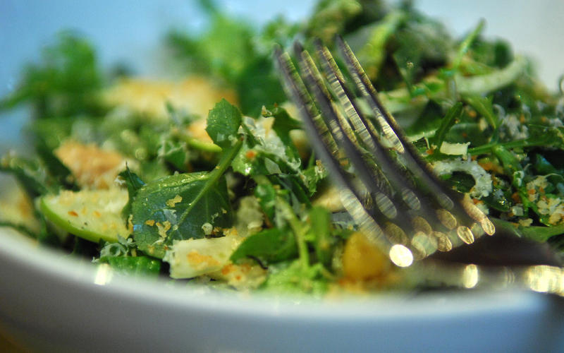 Fennel, green apple and watercress salad