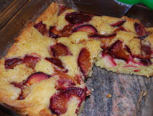 Fleur’s Summer Plum Cake