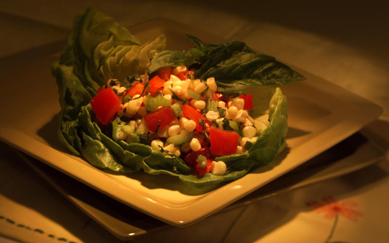 Garden Corn and Tomato Salad