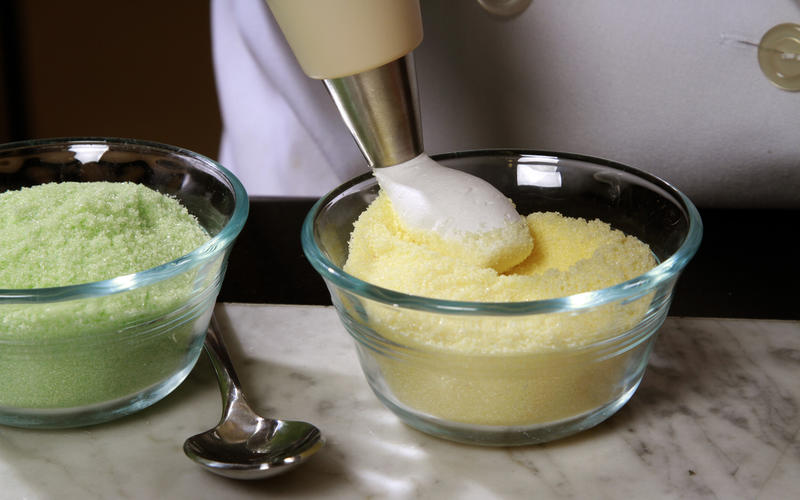 Homemade marshmallow candies