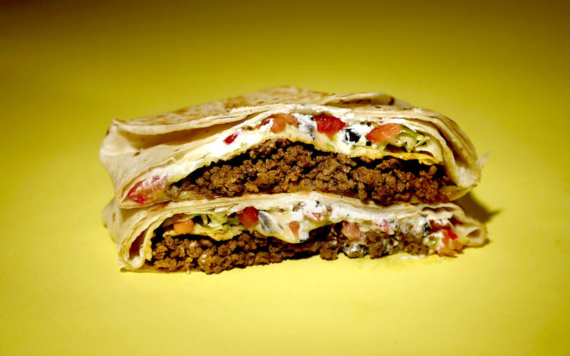Homemade Taco Bell Crunchwrap Supreme