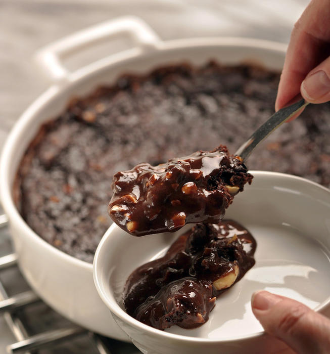 Hot fudge pudding cake