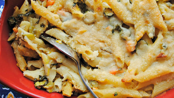 Macaroni and Cheese Primavera