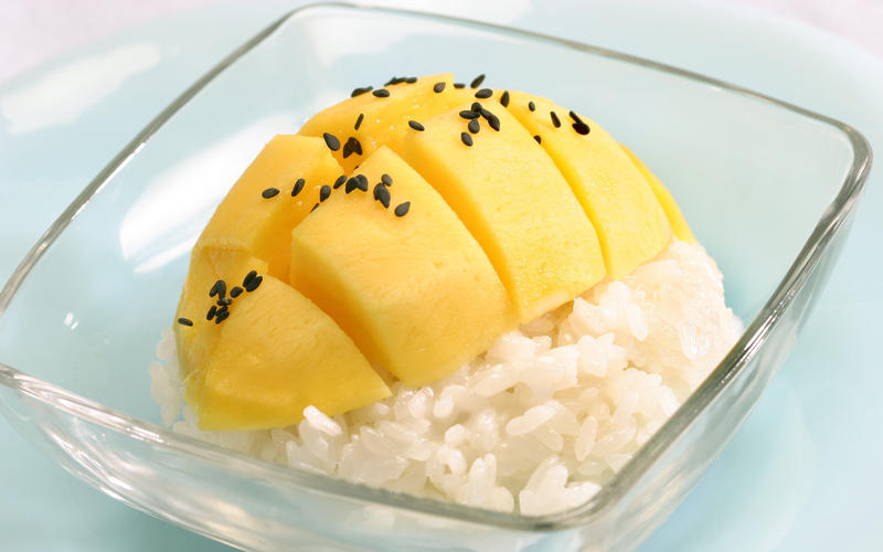 Mango and sticky rice