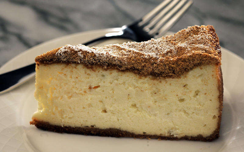 Marino's ricotta cheesecake
