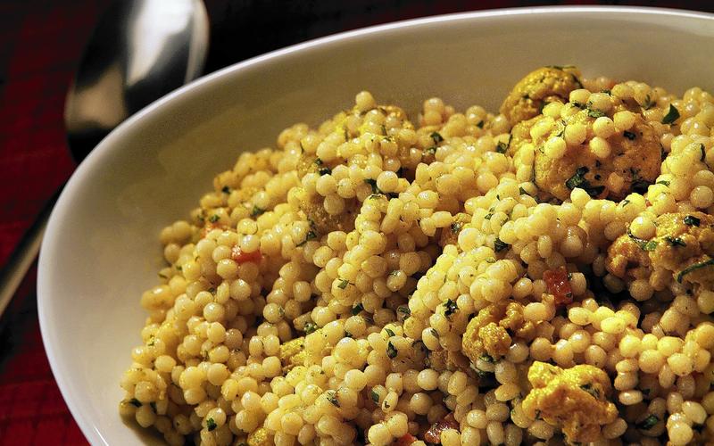Mendocino Farms' curried couscous with roasted cauliflower 