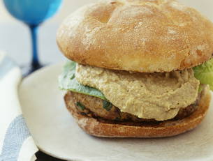 Middle Eastern Lamb Burgers