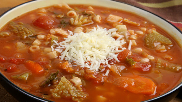 Minestrone with Tomato and Fennel
