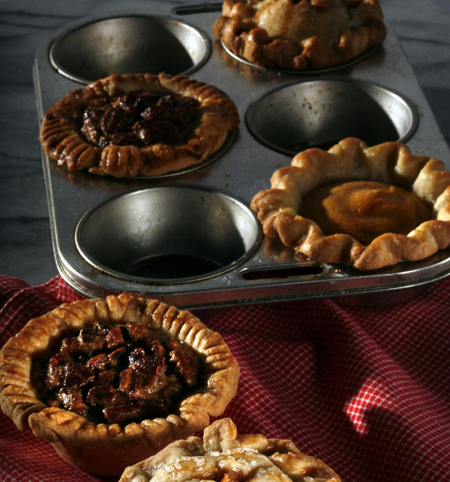 Mini pecan pies