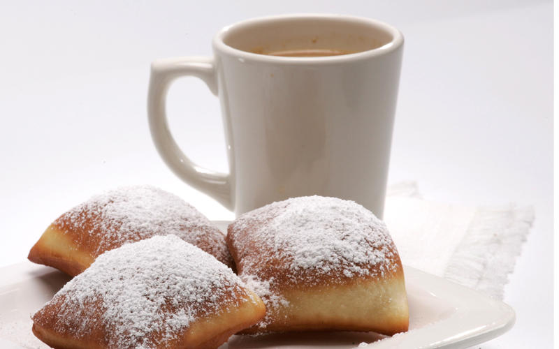 New Orleans-style beignets