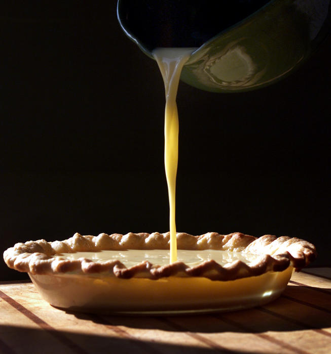 Nutmeg Custard Pie