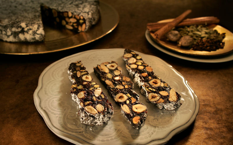 Panforte with candied quince