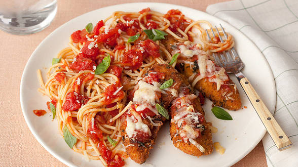 Parmigiano and Herb Chicken Breast Tenders