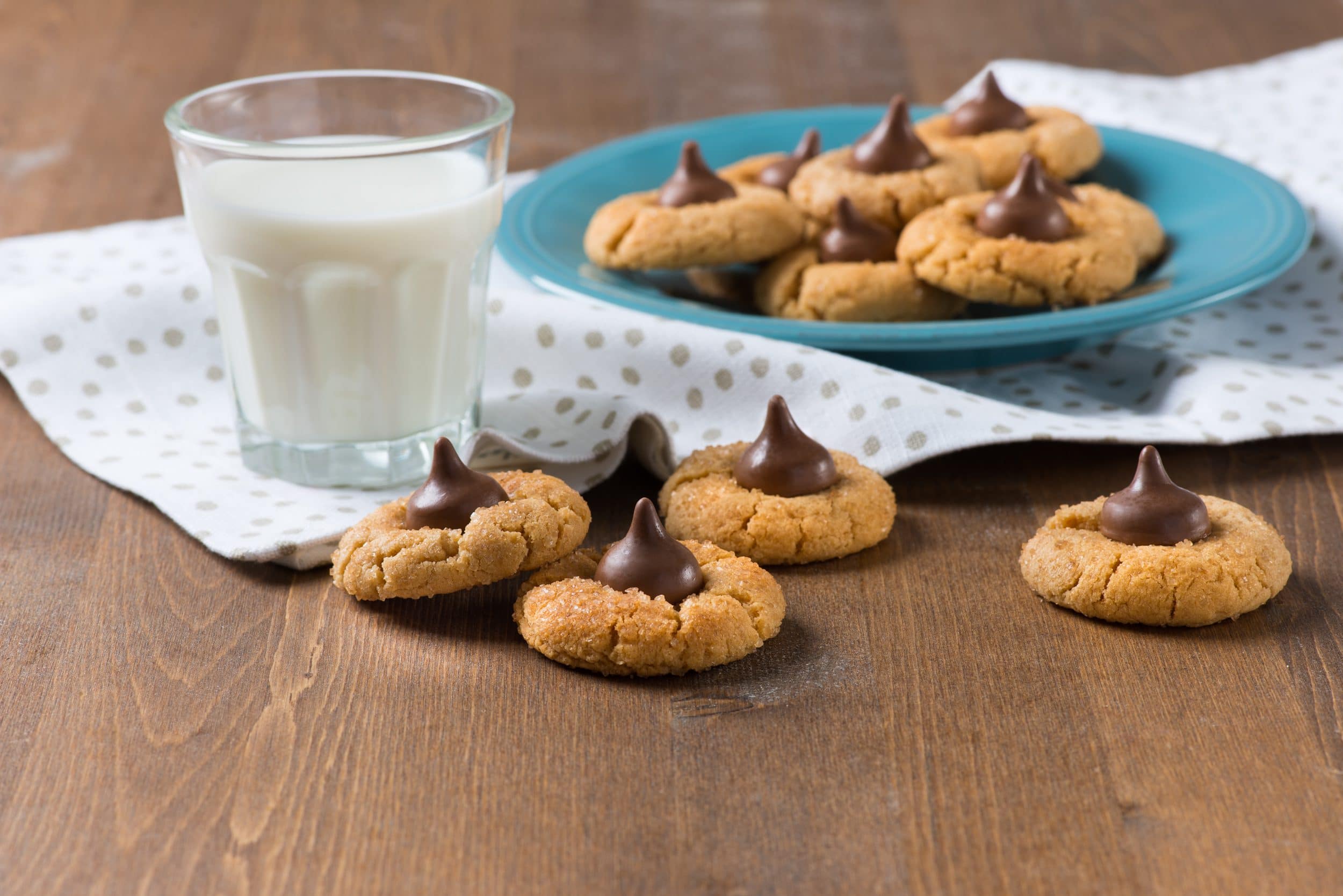 Peanut Butter Blossom Cookies
