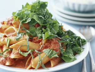 Penne with Two-Tomato Sauce
