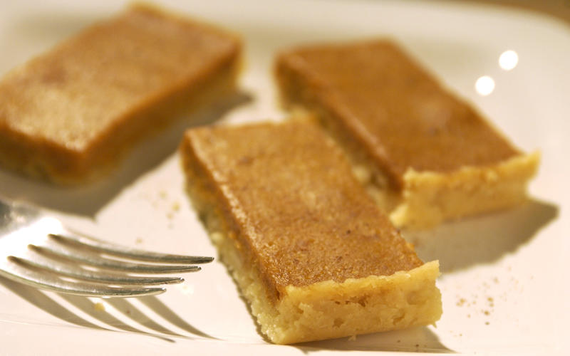 Pumpkin bars