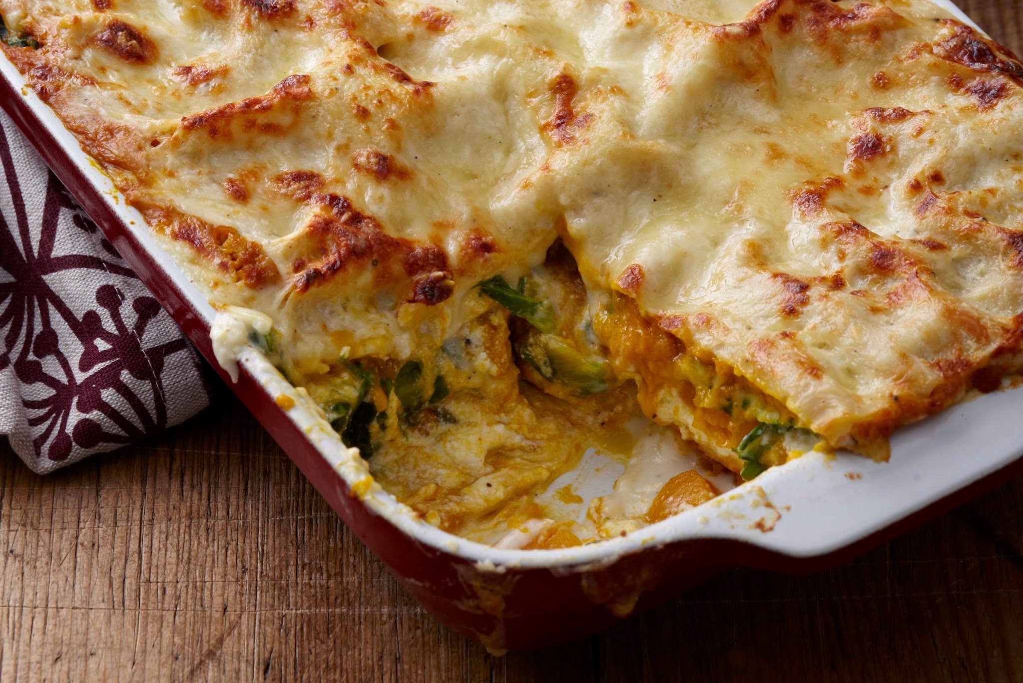 Pumpkin Lovers’ Lasagna