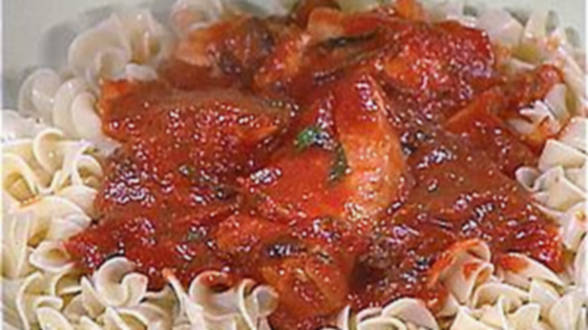 Quick Chicken Cacciatore