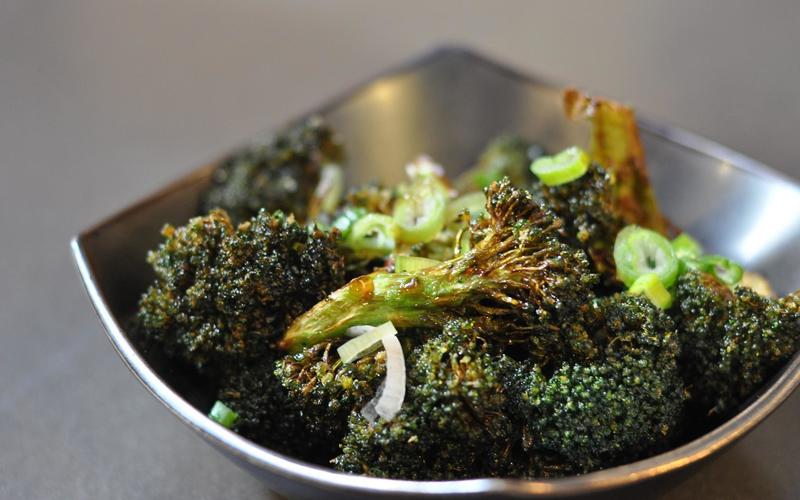 Ramen Hood's fried broccoli