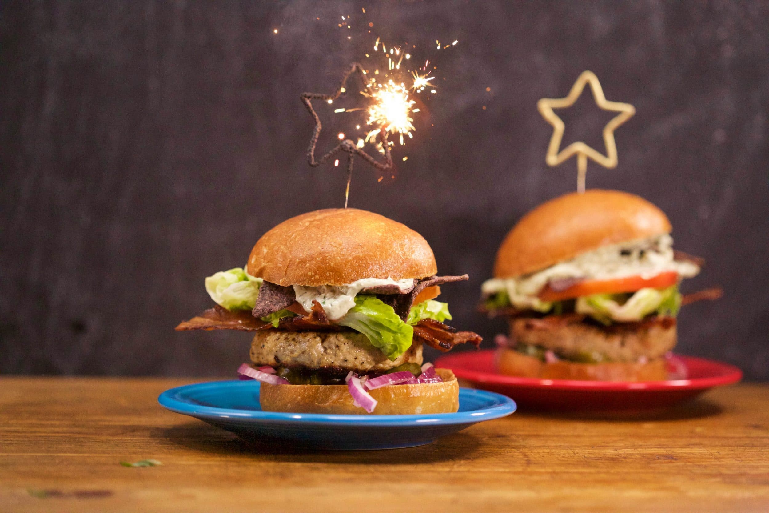 Red, White and Blue-gers – Turkey Burger Clubs