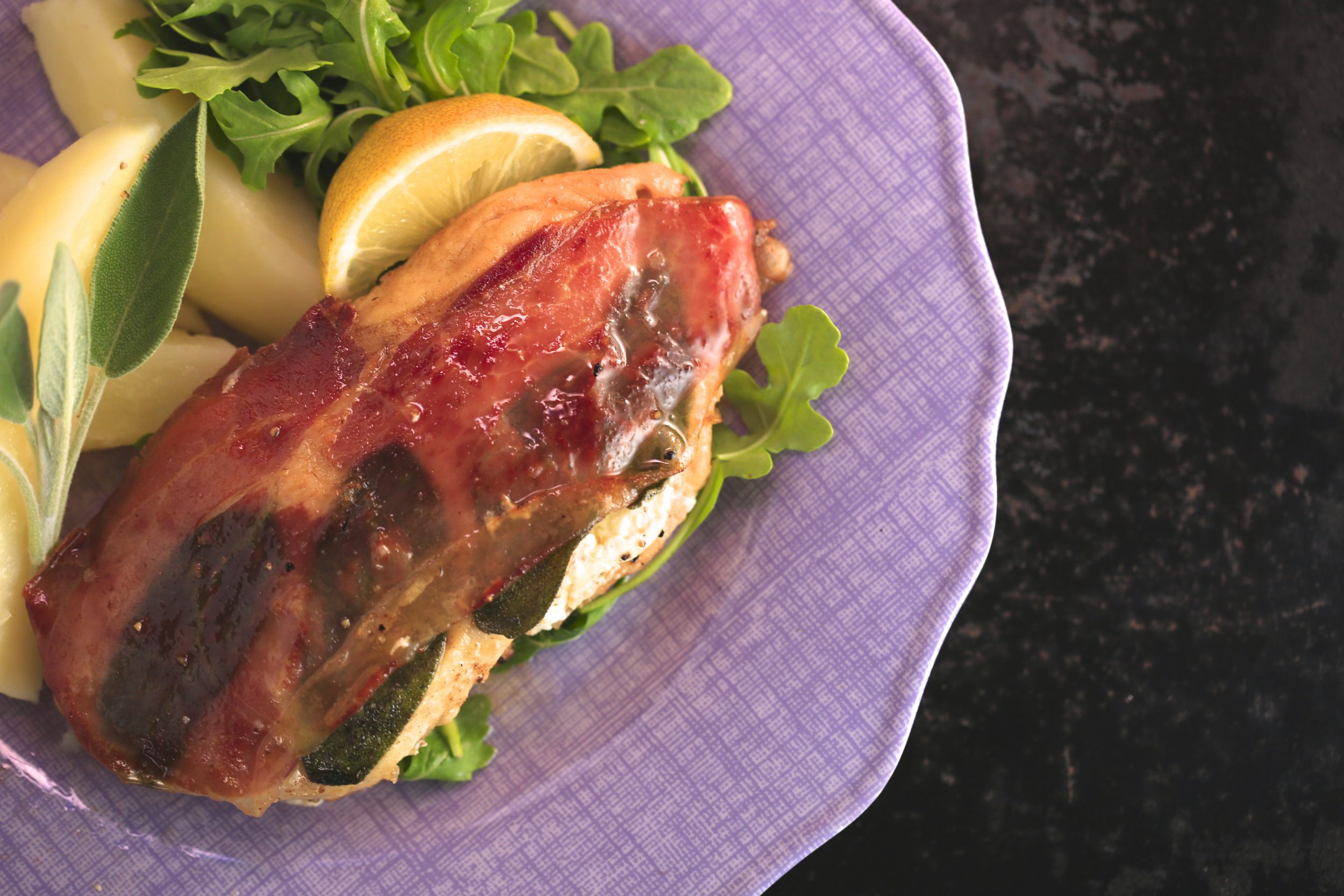 Ricotta Stuffed Saltimbocca (Jump in Your Mouth!)