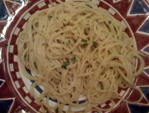 Saffron Spaghetti alla Carbonara