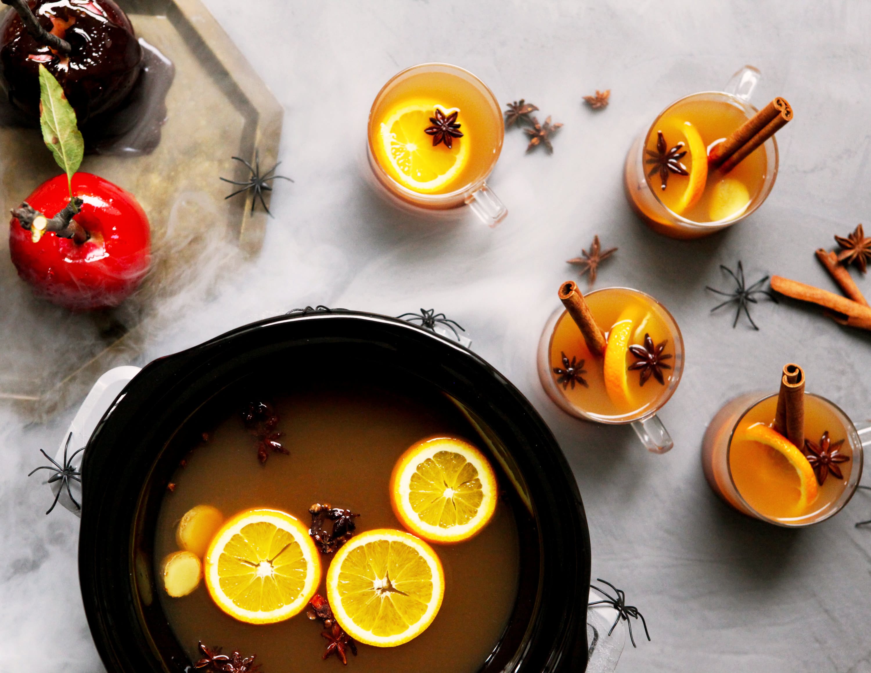 Slow-Cooker Spiked Mulled Cider