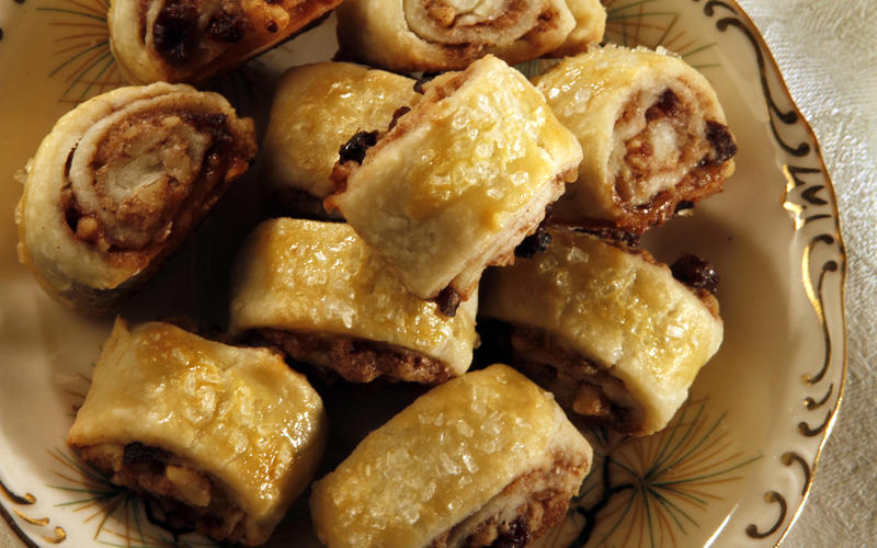 Sour cherry rugelach