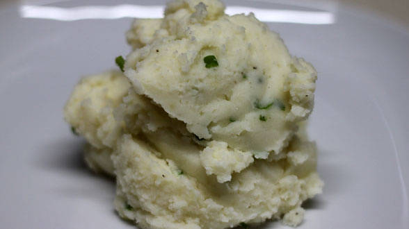Sour Cream and Onion Mashed Potatoes