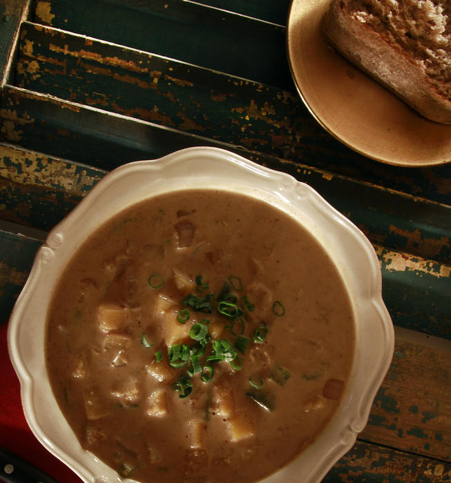 Spiced butternut squash stew
