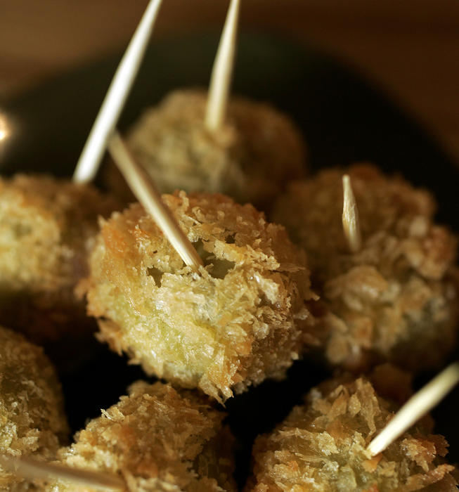 Stuffed fried olives