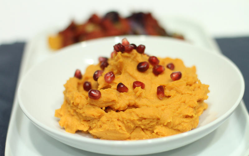 Sweet potato and chickpea dip